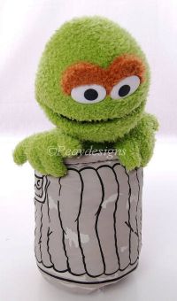 Sesame Street OSCAR THE GROUCH 17" Plush Stuffed Toy